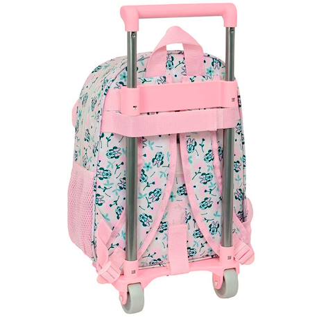 Sac à dos à roulettes minnie mouse minty 34 cm trolley maternelle Multicolore 2 - vertbaudet enfant 