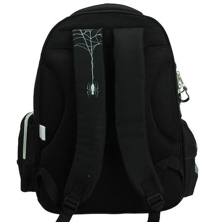 Sac à dos scolaire garçon spider-man en textile résistant spiderman Noir 2 - vertbaudet enfant 