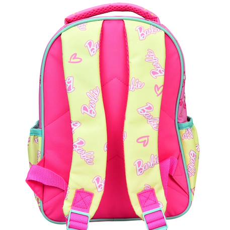 Sac à dos maternelle fille barbie motif bubble 30 cm Rose/multicolore 3 - vertbaudet enfant 