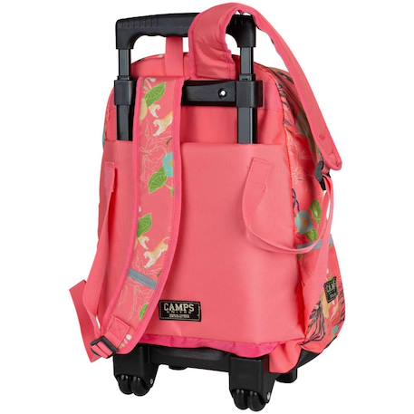 Sac à dos à roulettes fille - haut de gamme Multicolore 2 - vertbaudet enfant 