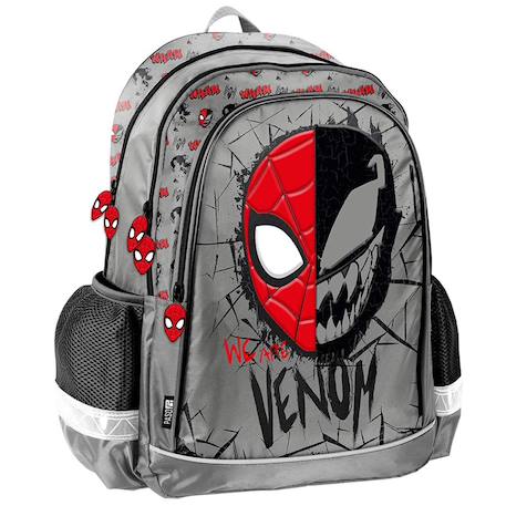 Garçon-Accessoires-Cartable, trousse-Sac à dos spiderman venom 38 cm - 2 cpt