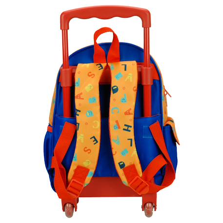 Sac à dos à roulettes lion fisher price 30 cm maternelle Multicolore 3 - vertbaudet enfant 