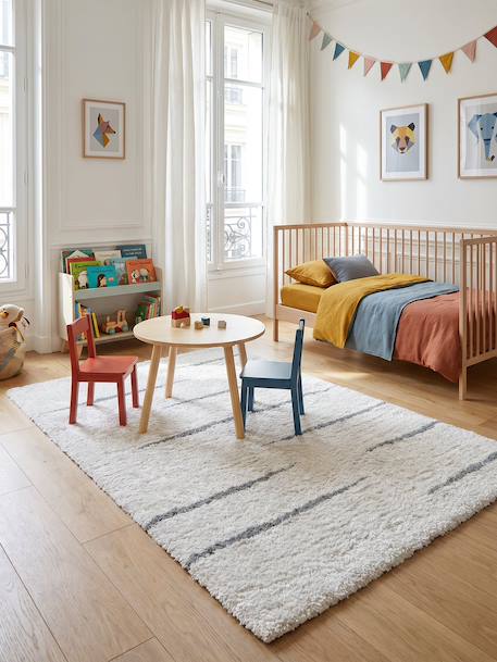 Tapis shaggy ultra doux mellow Beige sable 2 - vertbaudet enfant 