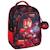 Sac à dos enfant iron man 43 cm – 2 compartiments zippés Noir / rouge 1 - vertbaudet enfant 