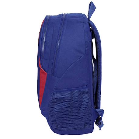 Sac à dos à roulettes en tissu tissé Bleu / rouge 2 - vertbaudet enfant 