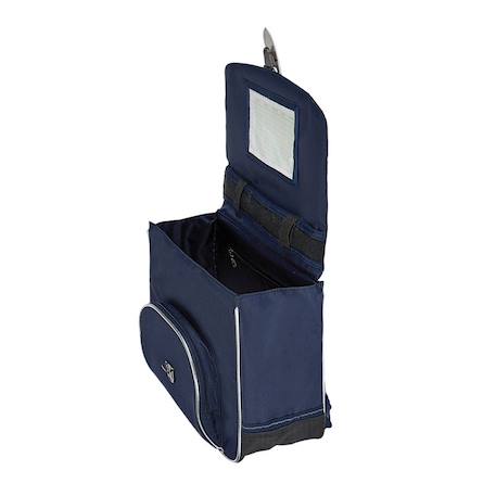 Cartable gaëlle 35 cm les fantaisies Gris / bleu / marine / blanc 3 - vertbaudet enfant 