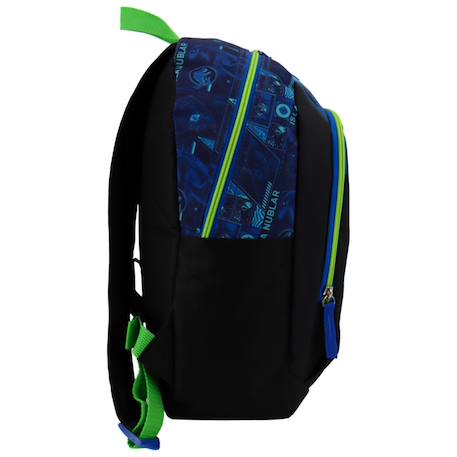 Sac à dos dinosaure jurassic world 37 cm - tissu souple zippé Noir / bleu / marine / bleu 2 - vertbaudet enfant 