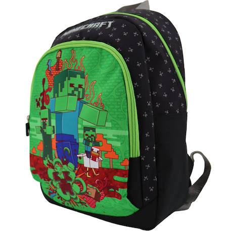 Garçon-Sac à dos scolaire garçon imprimé creeper qualité supérieure minecraft