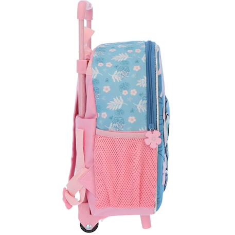 Sac à dos trolley 3d stitch - licence disney Bleu 4 - vertbaudet enfant 