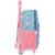 Sac à dos trolley fille 3d stitch - licence disney Bleu 4 - vertbaudet enfant 