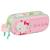 Trousse double zip motif 3d floral hello kitty Blanc / rose / clair 1 - vertbaudet enfant 