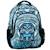 Sac à dos scolaire compartimenté motif robot no fear 43 cm Gris / noir / bleu 1 - vertbaudet enfant 