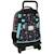 Sac à dos à roulettes monster high 45 cm trolley haut de gamme Multicolore 2 - vertbaudet enfant 