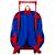 Sac à dos à roulettes garçon avengers imprimé 3d Bleu / rouge / blanc 4 - vertbaudet enfant 