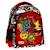 Sac à dos maternelle emoji avec dos rembourré 30 cm Blanc / rouge / noir 1 - vertbaudet enfant 