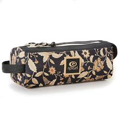 -Trousse fille double compartiment polyester imprimé floral rip curl dreamer