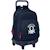 Sac à dos à roulettes benetton together 45 cm trolley haut de gamme Multicolore 1 - vertbaudet enfant 