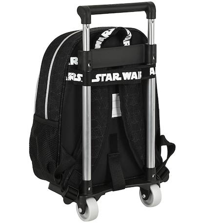Sac à dos trolley star wars darth vader 33 cm à roulettes Noir 3 - vertbaudet enfant 