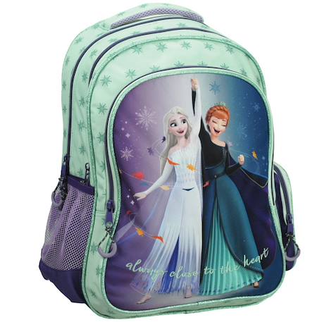 Fille-Accessoires-Sac à dos scolaire gim imprimé reine des neiges en tissu synthétique