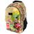 Sac à dos scolaire fille en tissu métallisé motif floral hallmark Blanc / doré / bleu 1 - vertbaudet enfant 