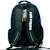 Sac à dos garçon imprimé loup réaliste no fear 43 cm Bleu / noir 3 - vertbaudet enfant 