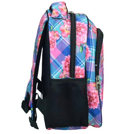 Sac à dos maternelle motif chien tissu synthétique bmu-back me up Blanc / rose / bleu 2 - vertbaudet enfant 