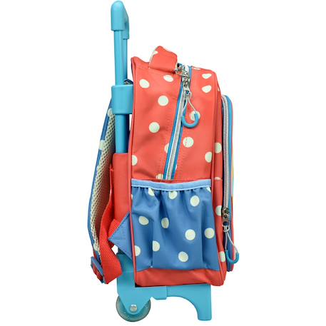 Sac à dos à roulettes fille - minnie flowers - licence disney Multicolore 4 - vertbaudet enfant 