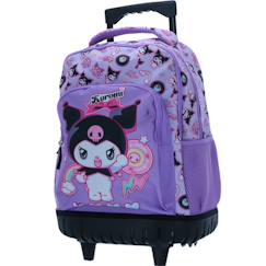 Sac à roulettes kuromi – 43 x 33 x 20 cm, 29 l  - vertbaudet enfant