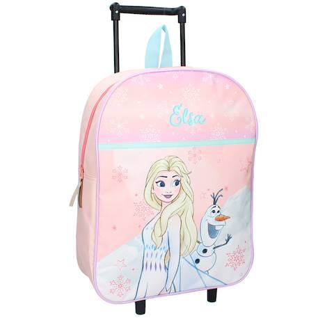 Fille-Sac à dos à roulettes enfant fille - reine des neiges olaf - trolley 39 cm