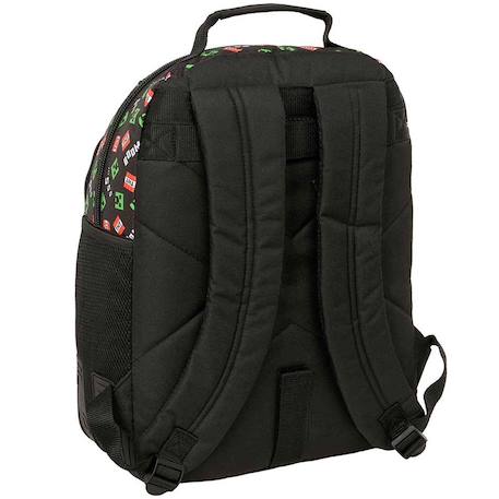 Sac à dos minecraft creeper 42 cm - 2 cpt Multicolore 2 - vertbaudet enfant 