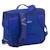 Cartable tissu imprimé cerises teo jasmin 38 cm Bleu / rouge 2 - vertbaudet enfant 