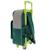 Sac à dos trolley garçon dinosaure roarrr avec poignée télescopique 39 cm Vert 2 - vertbaudet enfant 
