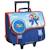 Cartable trolley scolaire super mario polyester 41 cm 2 compartiments Bleu / rouge 1 - vertbaudet enfant 