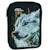 Trousse double en tissu imprimé tête de loup Noir 1 - vertbaudet enfant 