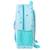 Sac à dos maternelle fille stitch aloha avec bretelles réglables 30 cm Bleu / multicolore 3 - vertbaudet enfant 