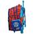 Sac à roulettes garçon pat patrouille imprimé rescue wheels 46 cm Bleu / rouge 4 - vertbaudet enfant 
