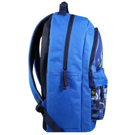 Sac à dos scolaire football ligue 1 licence officielle 43 cm Bleu 3 - vertbaudet enfant 