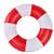 Bouée pour la plage ou la piscine Red;white 1 - vertbaudet enfant 