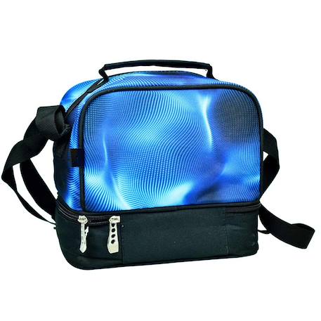 Sac gouter no fear loup de la nuit 21 cm - sac déjeuner Multicolore 2 - vertbaudet enfant 