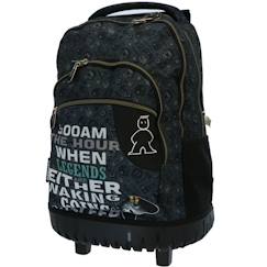 Sac à dos à roulettes gamer 46 cm trolley haut de gamme - cartable  - vertbaudet enfant