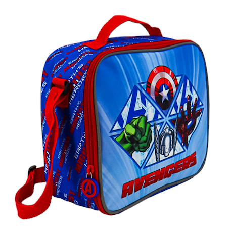 Garçon-Accessoires-Cartable, trousse-Sac goûter avengers 26 cm sac déjeuner isotherme