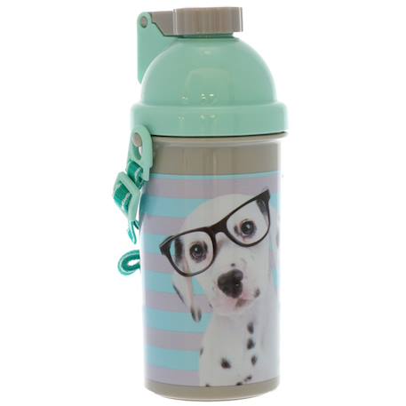 Bouteille à eau enfant 500 ml la boutique des toons – pets Bleu / gris / anthracite / bleu 1 - vertbaudet enfant 