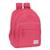Sac à dos scolaire fille blackfit8 couleur fraise 2 compartiments 42 cm Rose 1 - vertbaudet enfant 