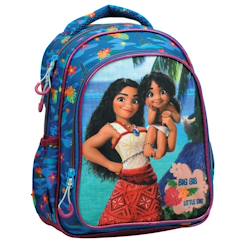 -Sac à dos fille imprimé vaiana motif tropical synthétique gim/disney