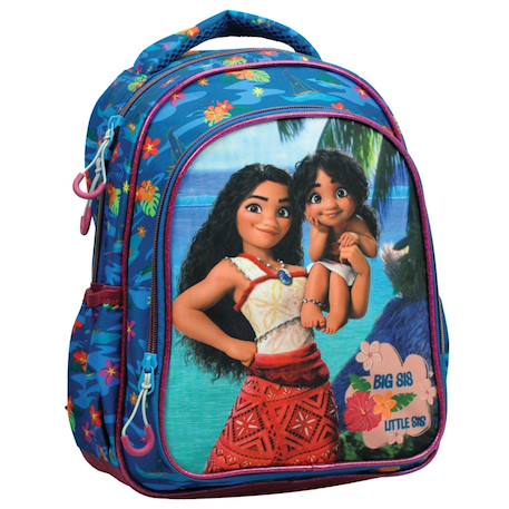 Fille-Accessoires-Sac à dos imprimé vaiana motif tropical synthétique gim/disney