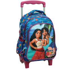 Sac à dos à roulettes enfant fille - vaiana sister - pratique et coloré  - vertbaudet enfant