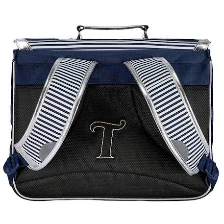 Cartable 38 cm les fantaisies 2 compartiments a4 24x32 cm Bleu 2 - vertbaudet enfant 