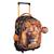 Sac à dos à roulettes must lion wild 45 cm trolley Multicolore 1 - vertbaudet enfant 