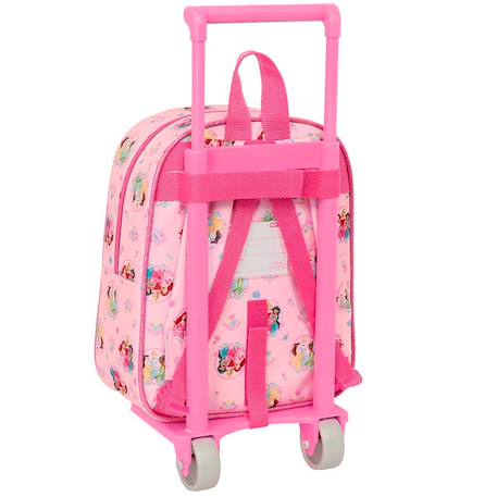 Sac à dos à roulettes maternelle princesse disney 28 cm trolley haut de gamme Multicolore 2 - vertbaudet enfant 