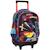 Sac à dos trolley garçon 3 compartiments sport extrême parkour 45 cm Noir / rouge / bleu 1 - vertbaudet enfant 